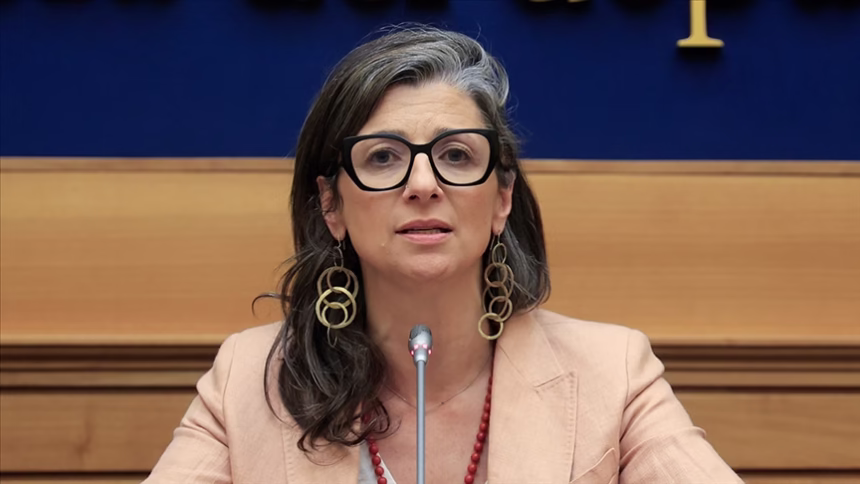 BM Filistin Özel Raportörü Francesca Albanese - Cenevre, İsviçre - Fotoğraf: AA